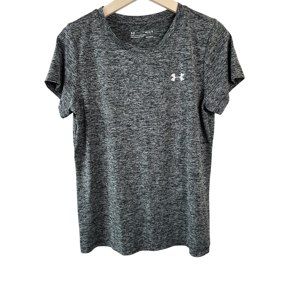 Under Armour Black Heat Gear Loose Fit T-Shirt Women's Size Medium